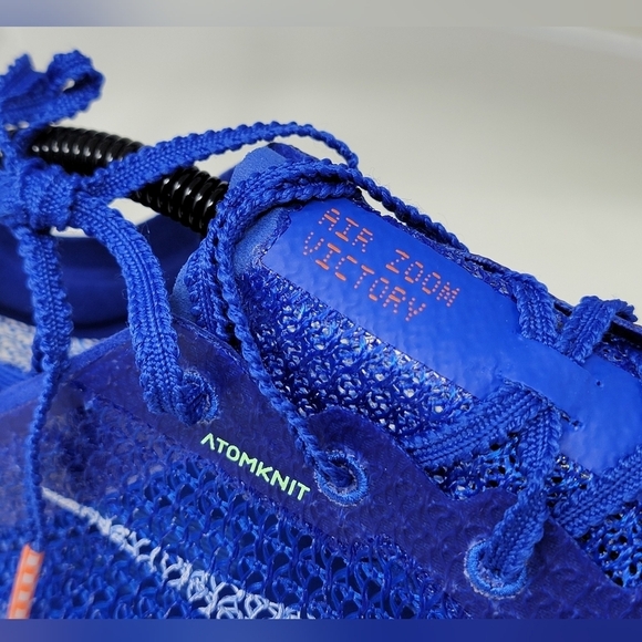 Nike Air Zoom Victory Racer Blue Track & Field Spikes Men Sz 11.5 CD4385-400 New - Picture 11 of 11